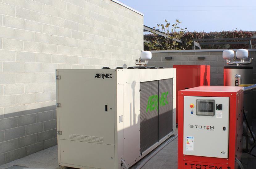 AERMEC and TOTEM ENERGY excellence lead to the creation of TOTEM Full-Thermal, a system that combines the efficiency of