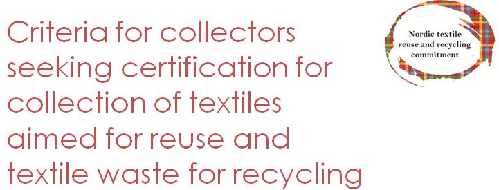 collect waste as stipulated under national waste legislation - Written