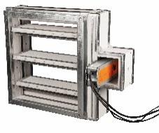 MULTIBLADE FIRE DAMPER BSK-J/EI90 DETAIL INSTALLATION TYPES AND TECHNICAL SPECIFICATIONS Installation type overview: The BSK-J/EI90 is tested in accordance to the EN 1366-2.