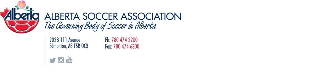 Alberta Soccer Association (ASA) Referee Development Committee Terms of Reference I. COMMITTEE NAME The name of this committee shall be the Referee Development Committee (RDC). II.