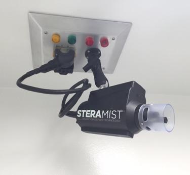 SteraMist Build-Ins such as the SteraMist Fixed Complete Room System has quickly become popular both domestically and internationally throughout the life sciences realm to facilitate maximum results.