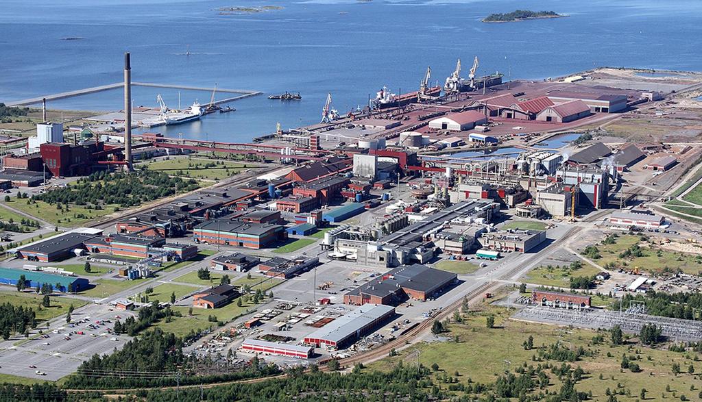 Boliden Kokkola Since 1969 Zinc production capacity