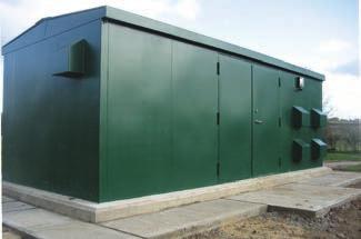 The client has complete flexibility in build size from small meter cabinets to large plant and