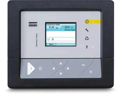 A step ahead in monitoring and controls The next-generation Elektronikon operating system offers a wide variety of control and monitoring features that allow you to increase your compressor s