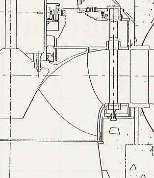 A Review on Oscillatory Problems in Francis Turbines 229 Fig. 10. Cross section of the Francis turbine for Bratsberg with the first X-BLADE runner in operation. (Right) Pn =60.