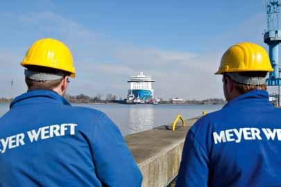 siempelkamp Nuclear Technology Contract upon contract: synergies that are literally self-supporting The working portal concept developed specifically for the MEYER WERFT has proven its worth: after