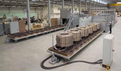 necessary Different possibilities for an extension to a bogie hearth furnace plant: --Additional bogies --Bogie transfer system with parking rails to exchange bogies running on rails or to connect