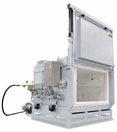 Chamber Furnaces Gas-Fired Chamber furnace NB 4330/S Chamber furnace NB 2880/S Certain heat treatment processes require a gas-fired chamber furnace.