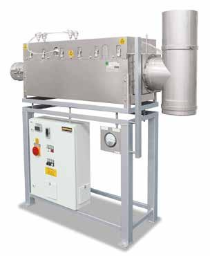 For existing furnaces, independent exhaust gas cleaning systems are also available that can be separately controlled and operated.