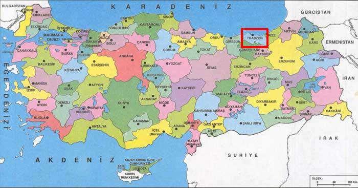 D.2. Map The POA will cover the whole of Turkey with the first projects