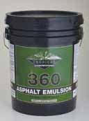 ASPHALT ROOF EMULSIONS 360 Non-Fibered Asphalt Emulsion formulated as an all purpose roof surface sealer with corrosion under most weather conditions.