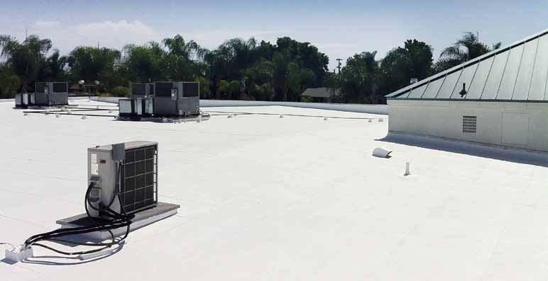 914P ETERNA-SIL 100% Silicone Features & Benefits Time and Labor Savings: on most roofing membranes, our system offers significant cost savings associated with labor, priming and time delays.