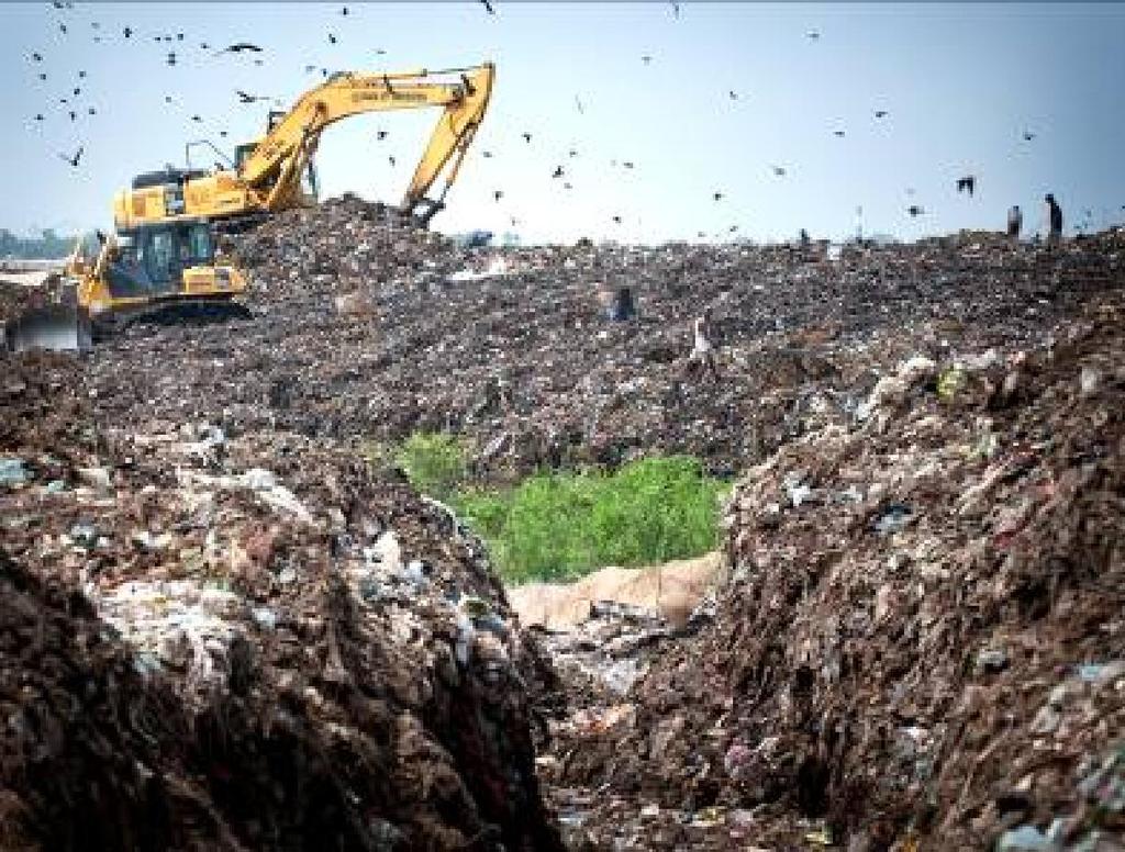 Current Solid Waste Management Practices Current approaches to Solid Waste Management (SWM) focus on end-of-pipe solutions, such as open dumping and landfilling, which are not sustainable Vermin and