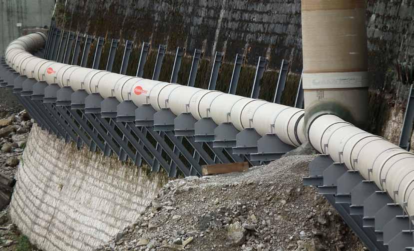 The subsequent De 3270 part involved the largest-diameter microtunneled curve ever realized with a GRP pipe so far.