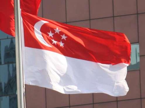 FLAG OF SINGAPORE