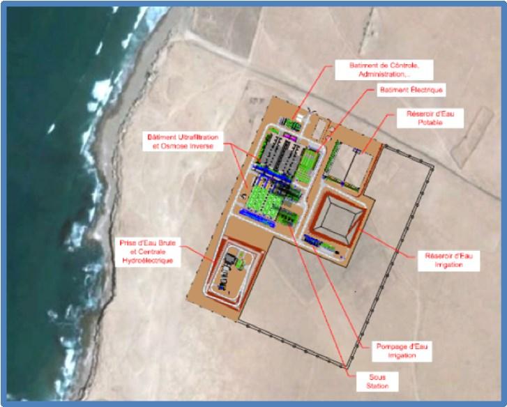 PPP Project Potable water reinforcement of Agadir by seawater desalination Duration 30 years