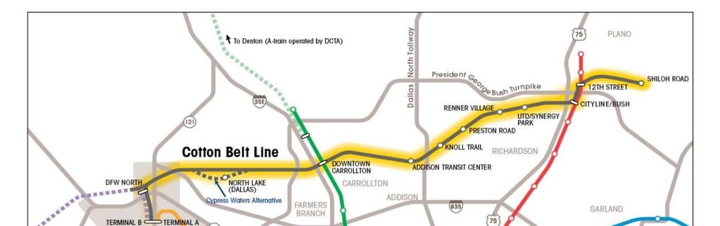 1 PROJECT OVERVIEW Dallas Area Rapid Transit (DART), the local lead agency and the Federal Transit Administration (FTA), the federal lead agency, are preparing an Environmental Impact Statement (EIS)
