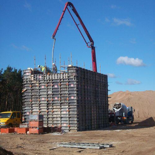 Minima 60kN/m² modular wall formwork system High Concrete Pressure