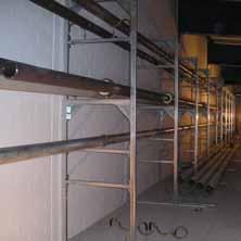 points, racks, shelves, or convoluted load-bearing constructions are required.