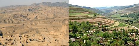 Lesson from the past: China - The Loess Plateau Watershed Planning Terracing Re-vegetation Water and Silt Retention Grazing management Policies and land tenure issues Community participation