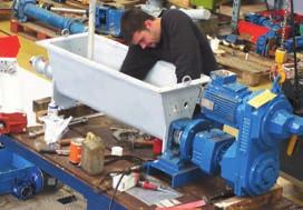 and non-pcm pumps, repair services and wear analysis.