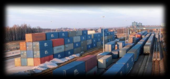 Intermodal transport Uni-logistics offers intermodal solutions: We cooperate with operators from Poland and Europe