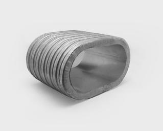 CONSTRUCTION AND STANDARD SIZES PRE INSUATED SPIRA SEAMED DUCT SAFID OVA DOUBE A OVA DOUBE A DUCT & FITTINGS Standard Sizes (for Insulation Thickness 25 & ) Duct Sizes Flat Oval Ducts Fittings &