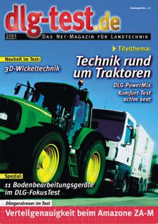 Free of advertising, this magazine is a neutral, attractive and independent source for objective and reputable information about modern agricultural machinery. Comprehensive information twice a year.