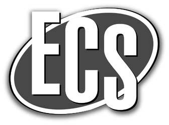 C688 Journal of The Electrochemical Society, 152 10 C688-C691 2005 0013-4651/2005/152 10 /C688/4/$7.00 The Electrochemical Society, Inc.