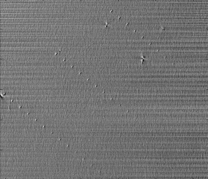defect 13 depth 45 µm defect 1 depth 8 µm Table 1: MFL signal and background field signals for defect 13 and 1. Lift off [µm] ΔH [A/m] H noise [A/m] SNR [db] 100 590 32 25.3 250 122 9 22.