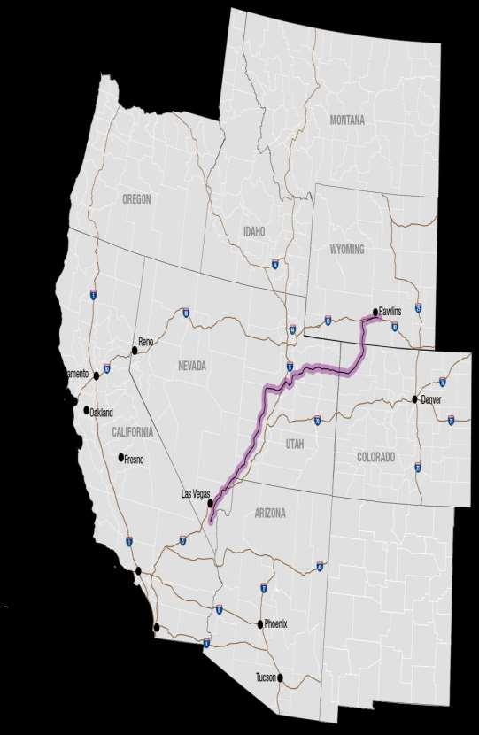 One way for California to access Wyoming s complementary renewables Direct current