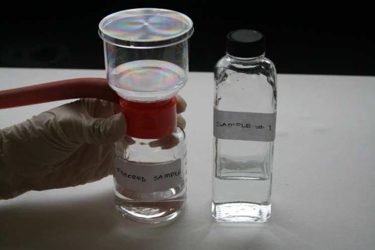 Although Sterilization of the Samples is generally not required, because of the short time needed for the test it may