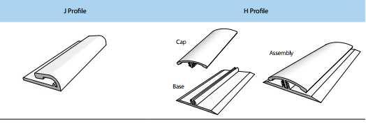 Cladding Installation Guidelines for Profiles Preparation Store panels on a flat surface and away from direct sunlight.