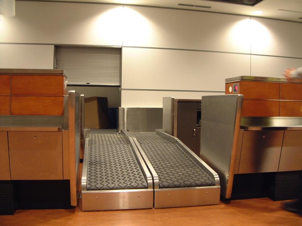 Check-in Introduction The check-in conveyor is the interface between the passenger and the baggage handling system. It is designed to ensure easy loading capacity.