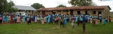 Does Solar Make a Difference? " This is a typical overcrowded school in Africa.