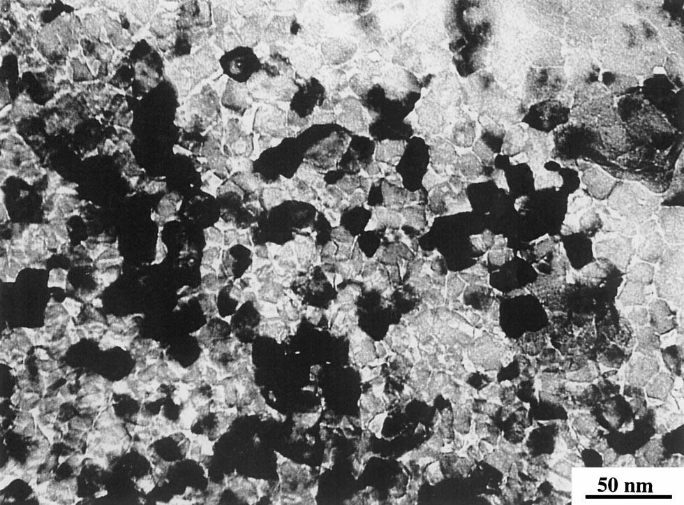 G. Tomandl et al. / Materials Chemistry and Physics 63 (2000) 139 144 143 Fig. 6. TEM image of the grains and pores in a TiN UF film. Fig. 7.