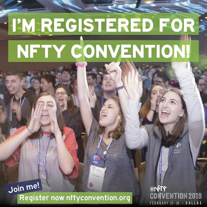 THINGS TO KNOW NFTY CONVENTION MESSAGING se the language below to promote NFTY Convention in emails, websites, newsletters and more!