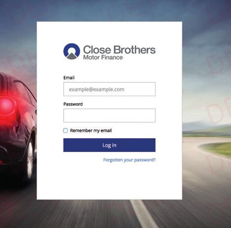 4 Showroom User Guide Close Brothers Motor Finance 5 Logging in Showroom is built to work best on modern browsers, with the following currently supported: Google Chrome (latest three versions)