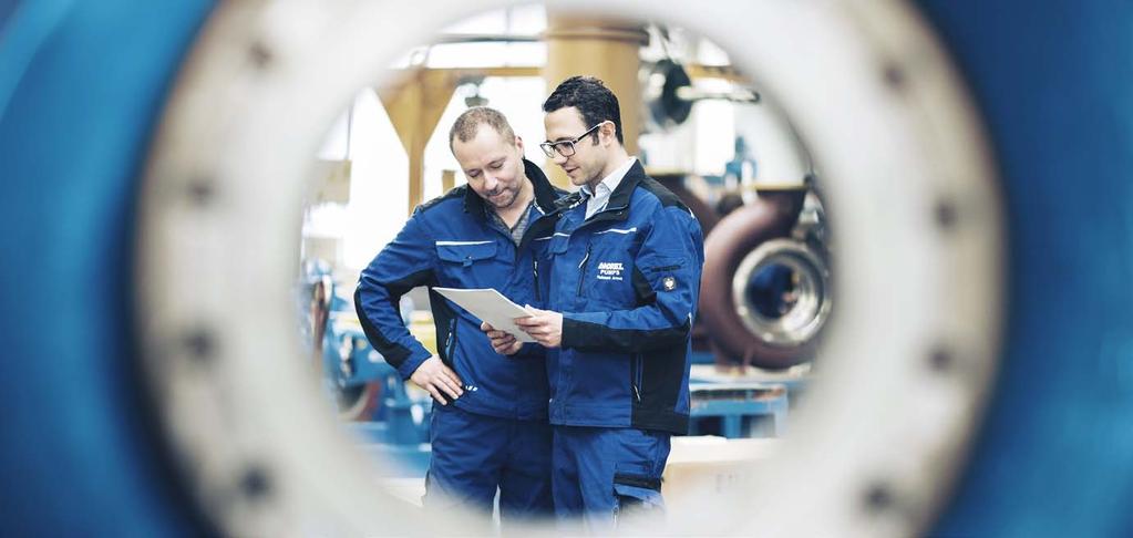 Greater efficiency gives you a competitive edge For over 100 years, ANDRITZ has been a byword for competence and innovation in the development, design, and manufacture of centrifugal pumps.