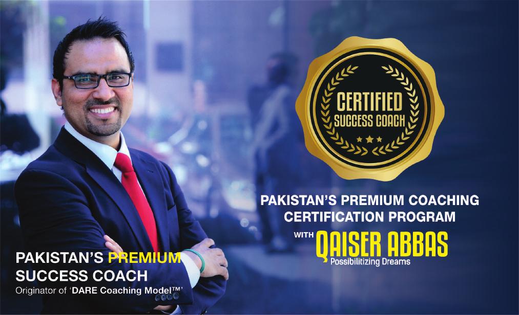 JUMP-S T A R T Y O U R CAREER WITH PAKISTAN S MOST RESPECTED COACHING BRAND BEGIN YOUR JOURNEY AS A SUCCESS COACH!
