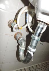 Project Description: Leaking plumbing fixtures in men s