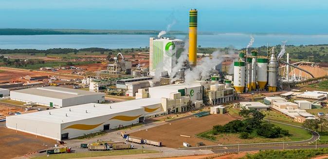 BUSINESS CASE Eldorado Tres Lagoas, Brazil Reliable, accurate and automatic volume measurement system since day 1 Eldorado Brazil is one of the most modern producers of bleached eucalyptus pulp in