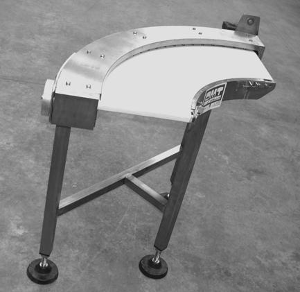 Bend conveyor belts General information Thanks to the experience gained over the years, OMT Biella Srl offers a range of bend conveyors capable of