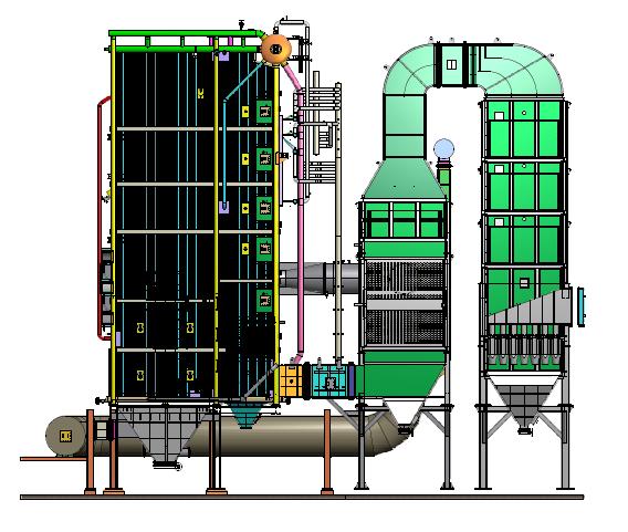 22500 Boiler types self supporting In HP cogeneration system are nowadays 2 systems used in sugar mills: Bi-drum suspended design