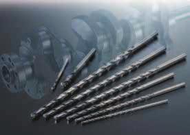 Extra Long SUPER MULTI-DRILLs MDW XHT/PHT Type A Revolution in Deep Hole Drilling Features Drills aster than conventional high speed drills and gun drills Drilling depths up