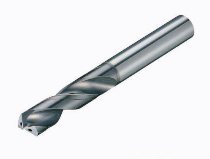 SumiDrill Power Series AlCrTiN Coated Solid Carbide Drills to DIN 6537 SDP Type (DIN) General Features New designed double margin Excellent hole accuracy Shank DIN 6535 HAK Improved chip