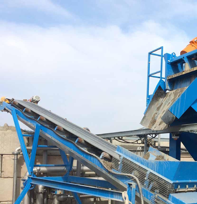 SANDTEC SandyTec is designed to recover fines and ultra-fines present in the slurry coming from aggregates washing plants.