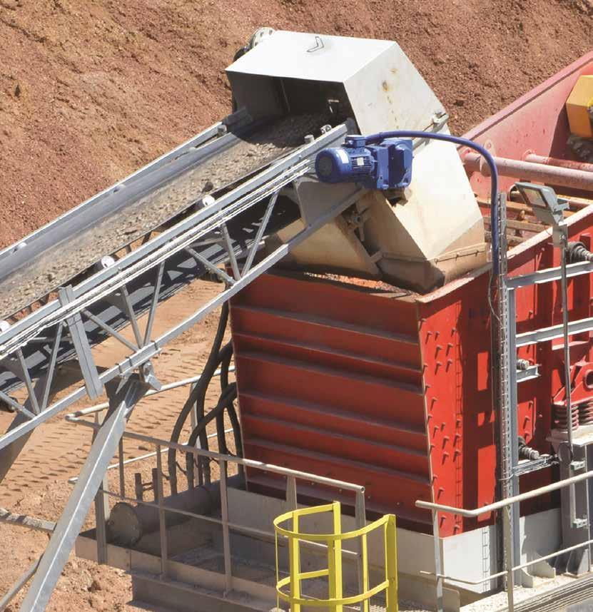 SCREENTEC Gravel, coal, crushed stone, slag, recycled materials, concrete, iron ore and silica glass, the ScreenTec can cover all these applications with high efficiency.