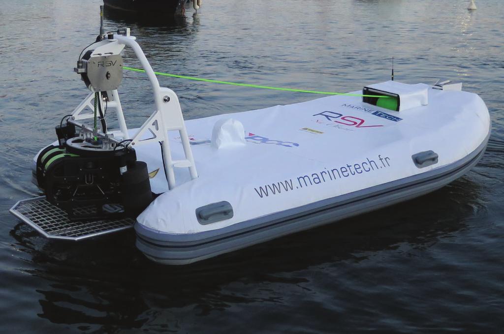 Based on expertise gained from operations in several countries, MARINE TECH engineers use this feedback to design an efficient, reliable and robust solution: the RSV - Remote Survey Vehicle.