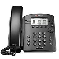 lines or speed dials 208 x 104 pixel resolution 2 x Ethernet 10/100/1000 Polycom VVX411 Mid-range business media phone 12 lines or speed dials 3.